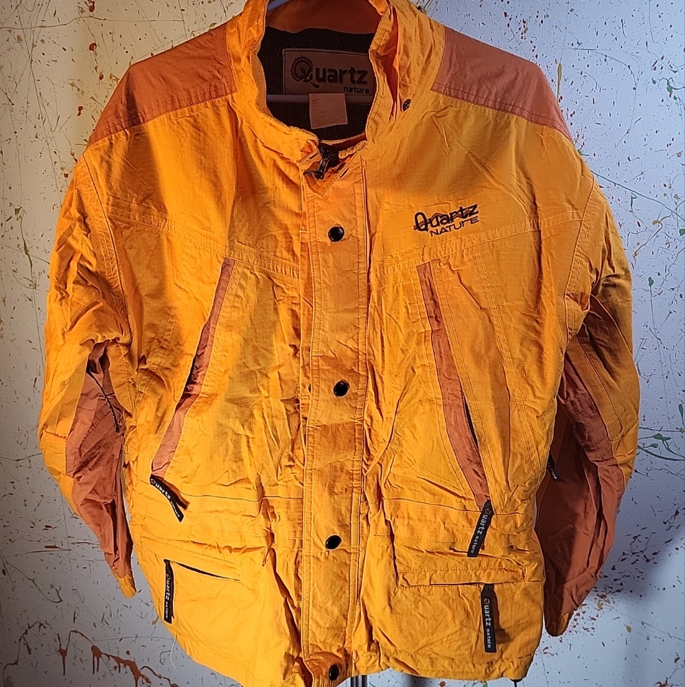 Vintage Quartz Nature Windbreaker  Woman Size S Canada Made